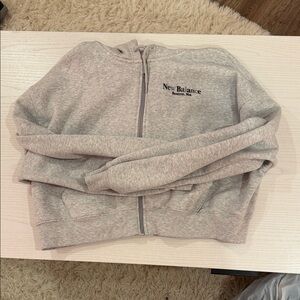 New Balance Heather Gray Hoodie